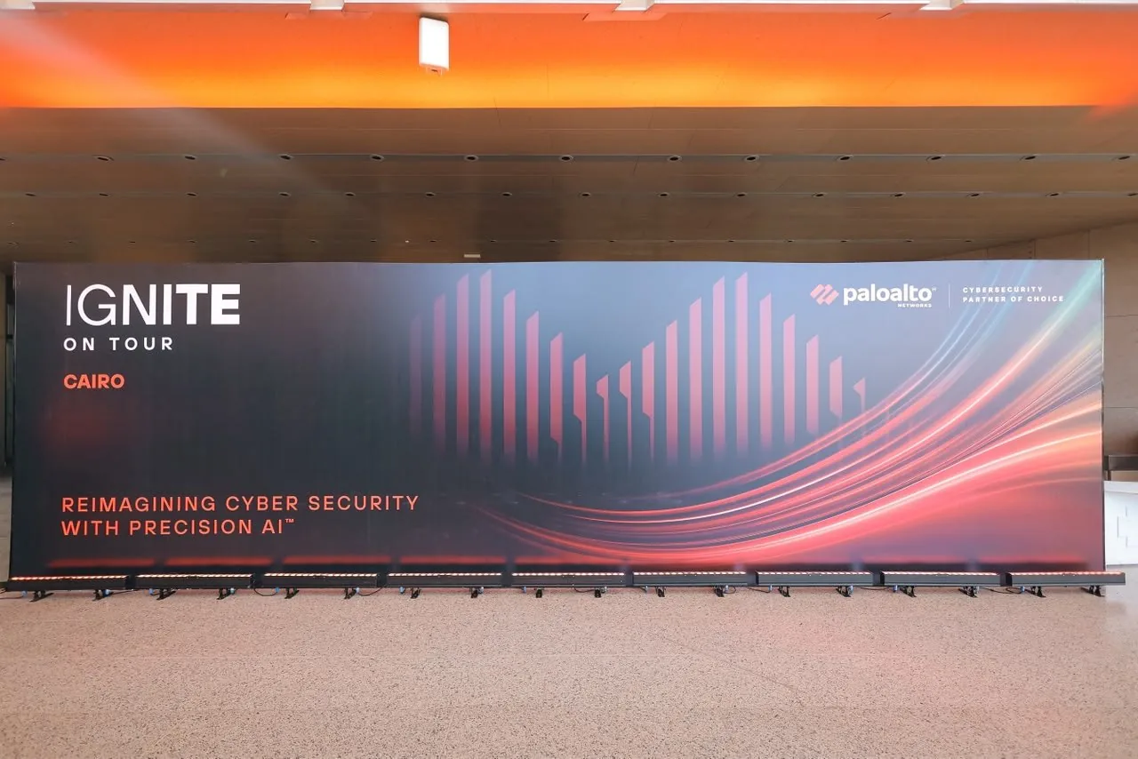 IGNITE on Tour stage backdrop
